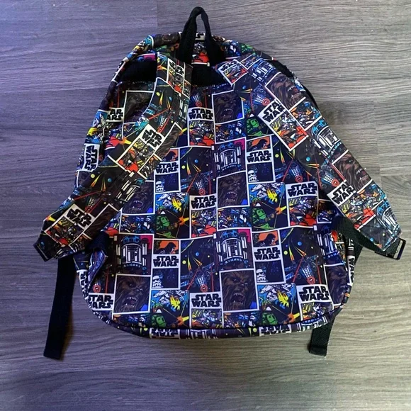Star Wars Kids Backpack - Black and Multicolor - Picture 2 of 5
